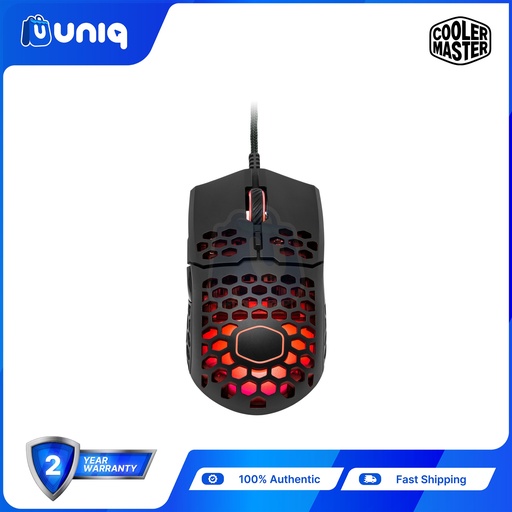 [CoolerMaster-42_Black] SALE!!! Cooler Master MM711 RGB Optical Gaming Mouse (Matte Black)