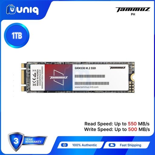 [Tammuz-02_1TB] SALE!!! Tammuz GKM330 1TB M.2 SSD