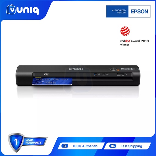 [Scanner-10] Epson WorkForce ES-60W Wireless Portable Document Scanner