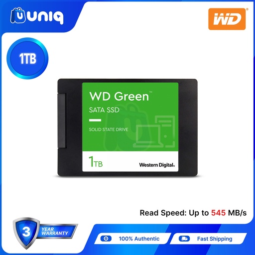 [SSD-24B] WD Green 1TB 2.5" Internal SSD (WDS100T3G0A)