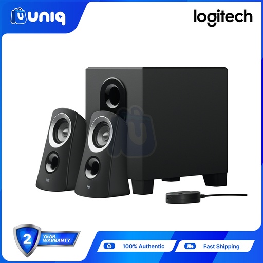 [Spk-34] Logitech Z313 Speaker System with Subwoofer (Black)