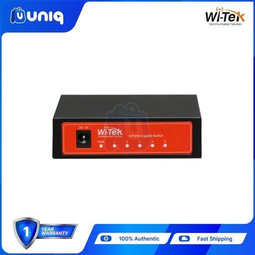 [Wi-Tek-05] SALE!!! Wi-Tek WI-SG105 5 Gigabit Ports Unmanaged Switch