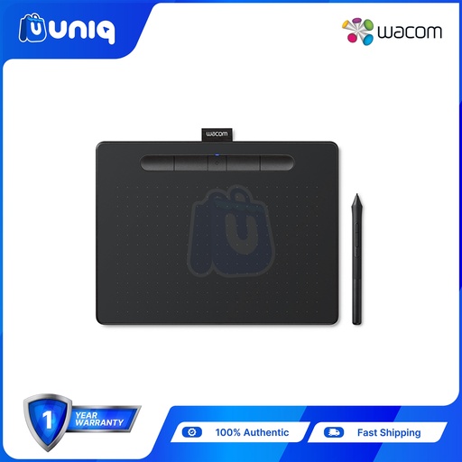 [Wacom-07] Wacom CTL-6100WL/K0-CX Intuos Medium Bluetooth Pen Tablet (Black)