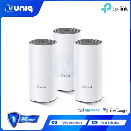 [TPLink-19] TP-Link Deco E4 (3-pack) AC1200 Whole Home Mesh Wi-Fi System