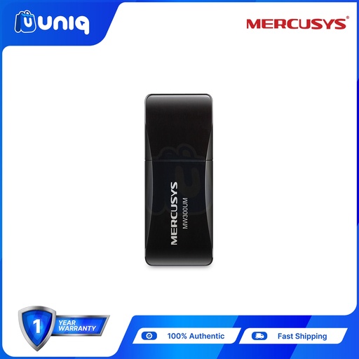 [Mercusys-02] SALE!!! Mercusys MW300UM N300 Wireless Mini USB Adapter