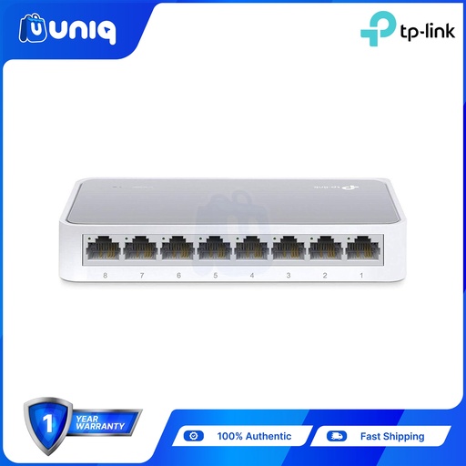 [TPLink-07] TP-Link TL-SF1008D 8-Port 10 / 100Mbps Desktop Switch
