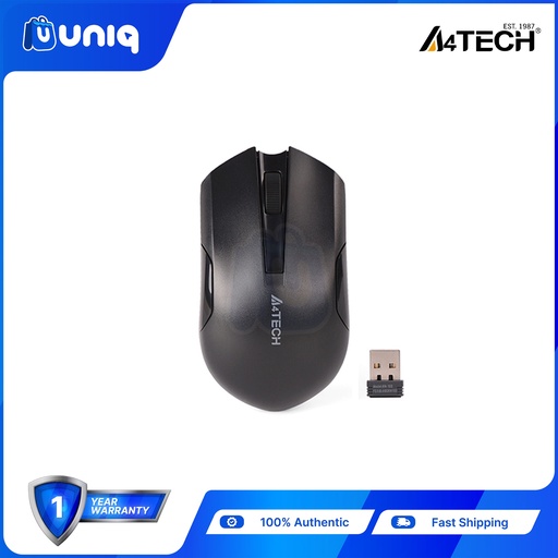 [AC-82P] A4Tech G3-200N Wireless Mouse (Black)