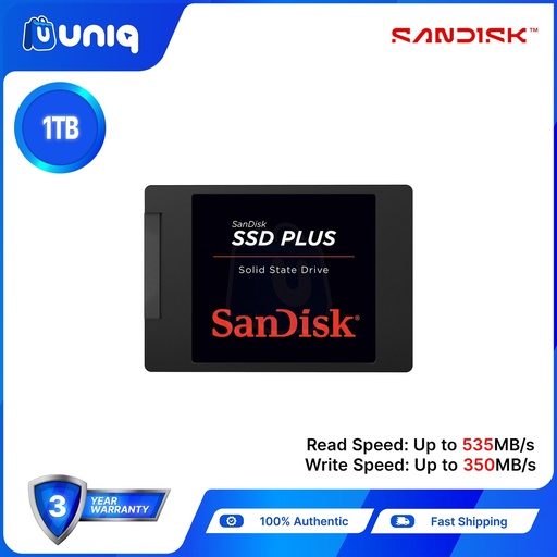 [SSD-30] Sandisk SSD Plus ~ 1TB (SDSSDA)