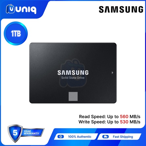[SSD-20] Samsung 870 EVO 1TB SATA 2.5" Internal SSD (MZ-77E1T0)
