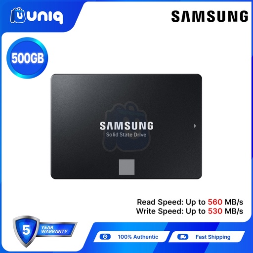 [SSD-19] Samsung 870 EVO 500GB SATA 2.5" Internal SSD (MZ-77E500)