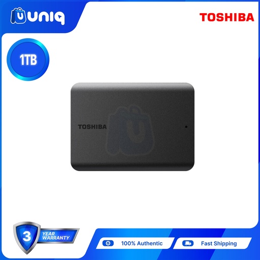 [Ext HDD-17B] Toshiba Canvio Basics 1TB Portable Hard Drive (Black)