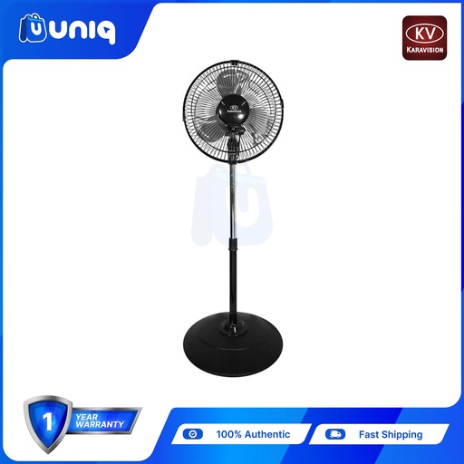 [Fan-04] Karavision KVISF-1005 10" Super-mini Industrial Stand Fan