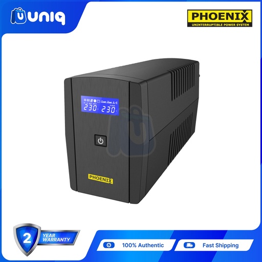 [Phoenix UPS-Valiant_1000] Phoenix Valiant 1000 1000VA/600W Line Interactive UPS (PX16-PVS-1000-221-SC)