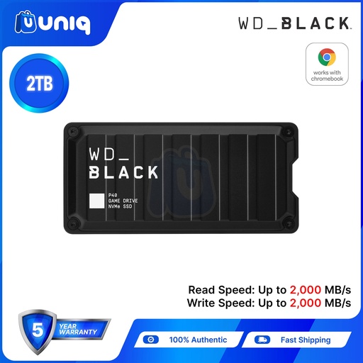 [Portable SSD-39_2TB] WD Black P40 2TB Game Drive SSD