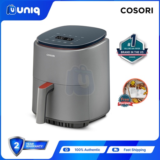 [Cosori-04_Gray] Cosori CAF-PI401S 3.8L Lite Smart Air Fryer (Gray)