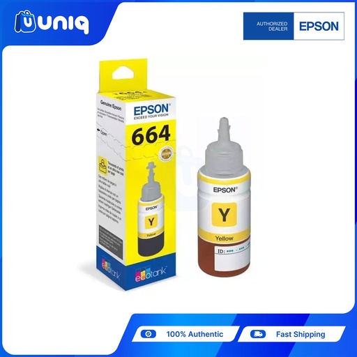 [Ink-49] Epson T6644 Original Ink Bottle 70ml (Yellow)