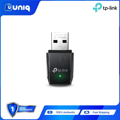 [TPLink-XC3] TP-Link Archer T3U AC1300 MU-MIMO Wireless Mini USB Adapter