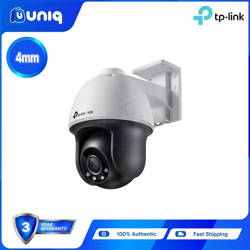 [VIGI C540_4mm] TP-Link VIGI C540 (4mm) 4MP Outdoor Full-Color Pan Tilt Network Camera