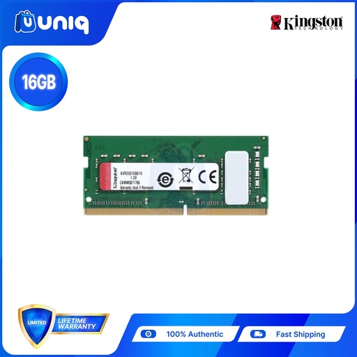 [MEM-26S16_2666] Kingston KVR26S19S8/16 16GB 2666MHz SO-DIMM D4 Memory Module