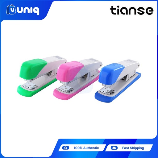 TIANSE 0103 Uniform Stapler with NO.12 Staple Wires (Set of 5) ~ (Choose Your Color)