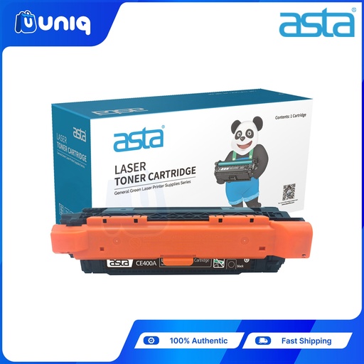 [ASTA Toner-43A] ASTA CE400A (400A) Compatible Toner Cartridge for LaserJet Printers HP M551DN/M551N/M551XH High Yield (Black)