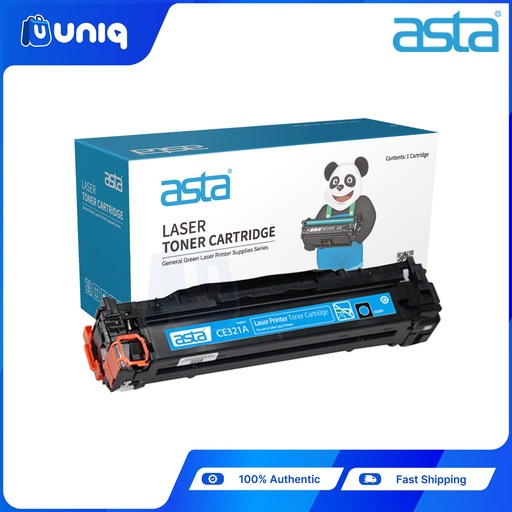 [ASTA Toner-40B] ASTA CE321A Compatible Toner for HP LaserJet Printers HP CP1525n/CP1525nw/CM1415fnw (Cyan)