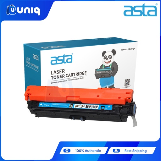 [ASTA Toner-61B] ASTA CE341A (341A) Compatible Color Toner Cartridge for HP   Enterprise 700 color MFP M775 (Cyan)