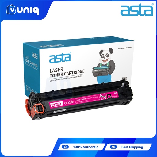 [ASTA Toner-40D] ASTA CE323A Compatible Toner for HP LaserJet Printers HP CP1525n/CP1525nw/CM1415fnw (Magenta)