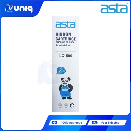 [ASTA Ribbon-03] ASTA LQ-590 Compatible Ribbon Cartridge for EPSON Printer FX-890/LQ-590