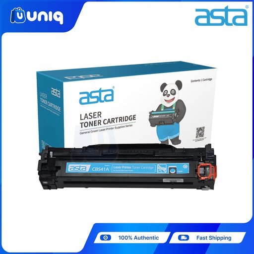 [ASTA Toner-56B] ASTA CB541A (541A) Compatible Toner for HP LaserJet CM1300/CM1312/CP1210/CP1215/CP1515n/CP1518ni (Cyan)