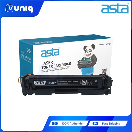 [ASTA Toner-66A] ASTA CF510A (510A) Compatible Toner Cartridge for HP Color LaserJet Pro HP Printer M154a/MFP M180n/M181fw (Black)