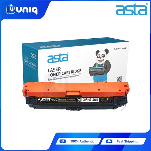 [ASTA Toner-61A] ASTA CE340A (340A) Compatible Color Toner Cartridge for HP Enterprise 700 color MFP M775 (Black)