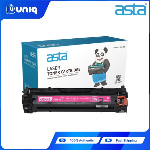 [ASTA Toner-56D] ASTA CB543A (543A) Compatible Toner for HP LaserJet CM1300/CM1312/CP1210/CP1215/CP1515n/CP1518ni (Magenta)