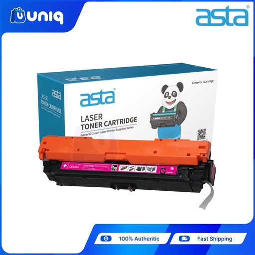 [ASTA Toner-61D] ASTA CE343A (343A) Compatible Color Toner Cartridge for HP Enterprise 700 color MFP M775 (Magenta)