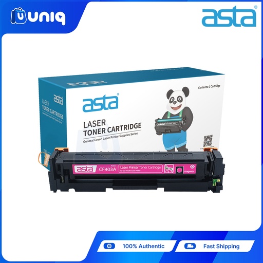 [ASTA Toner-57D] ASTA CF403A (403A) Compatible Toner Cartridge for for HP Color LaserJet Pro M252/MFP M277 series (Magenta)