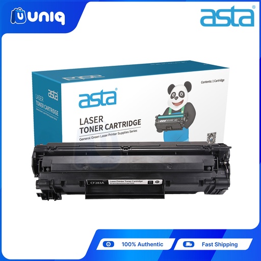 [ASTA Toner-09] ASTA CF283A (83A) Compatible Toner Cartridge for HP LJ Pro MFP M125/M126/M127/M128 Series Printer (Black)