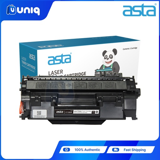 [ASTA Toner-29] ASTA CF280A (80A) Compatible Toner Cartridge for LaserJet Printers HP 400M/401DN (Black)