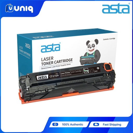 [ASTA Toner-38A] ASTA CF210A (210A) Compatible Toner Cartridge for LaserJet Printers HP 200/M251/M267 (Black)