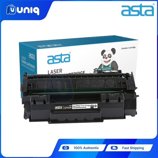 [ASTA Toner-28] ASTA Q7553A (53A) Compatible Toner Cartridge for LaserJet Printers HP P2014/P2015/M2727nfMFP/M2727mfsMFP (Black)