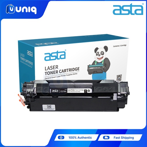 [ASTA Toner-34] ASTA CE278A (78A) Compatible Toner Cartridge for HP LaserJet Printers P1560/1566/1600/1606DN M1536DNF (Black)