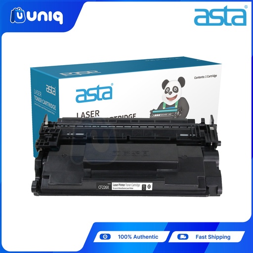 [ASTA Toner-24X] ASTA CF226X (26X) Compatible Toner Cartridge for LaserJet Printers HP 400 M402 High Yield (Black)