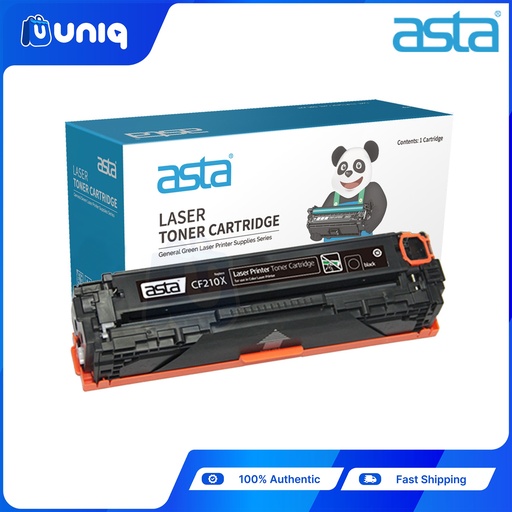 [ASTA Toner-38X] ASTA CF210X (210X) Compatible Toner Cartridge for LaserJet Printers HP 200/M251/M267 High Yield (Black)