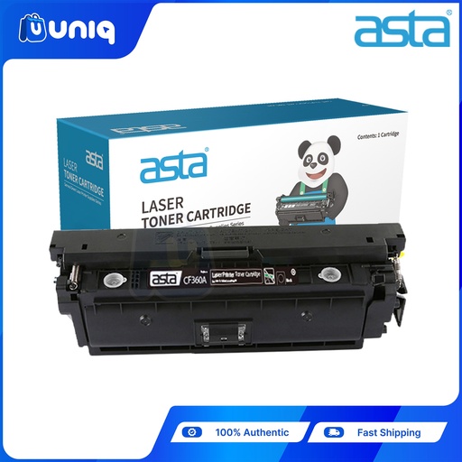[ASTA Toner-42A] ASTA CF360A (360A) Compatible Toner Cartridge for LaserJet Printers HP M552/M553/MFP M577f (Black)