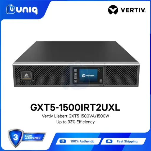 [PSU-03M-1500IRT2UXL] Vertiv™ Liebert® GXT5 1,500VA / 1500W 2U Rack/Tower On-Line UPS (GXT5-1500IRT2UXL)