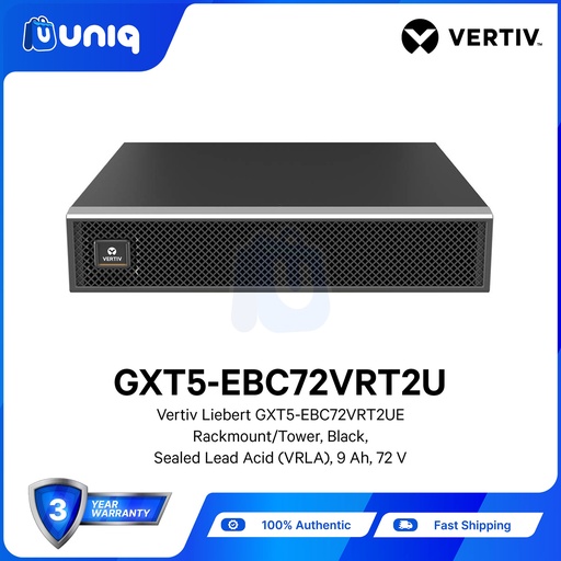[PSU-03K_72VEdge] SALE!!! Vertiv Liebert GXT5-EBC72VRT2U External Battery Cabinet