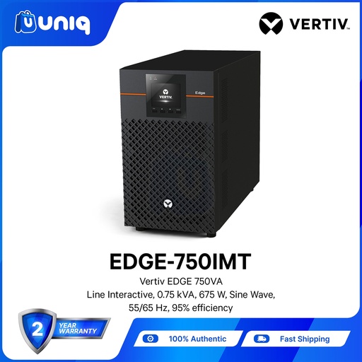 [PSU-03M_Edge750] Vertiv™ Liebert® Edge UPS 750VA 675W Tower (EDGE-750IMT)
