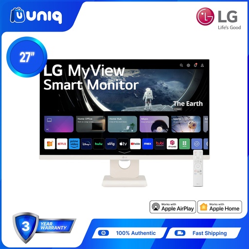 [LG MN-27H] LG 27SR50F-W 27'' Full HD IPS MyView Smart Monitor