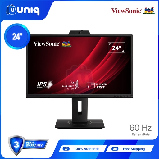 [MN-92MMN-92M] ViewSonic VG2440V 24” IPS Full HD Video Conferencing Monitor