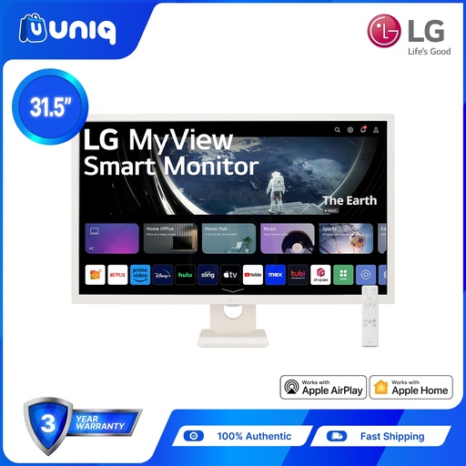[LG MN-32C] LG 32SR50F-W 31.5'' Full HD IPS MyView Smart Monitor