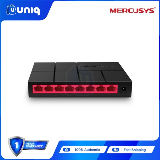 [Mercusys-11] Mercusys MS108G 8-Port 10/100/1,000 Mbps Desktop Switch